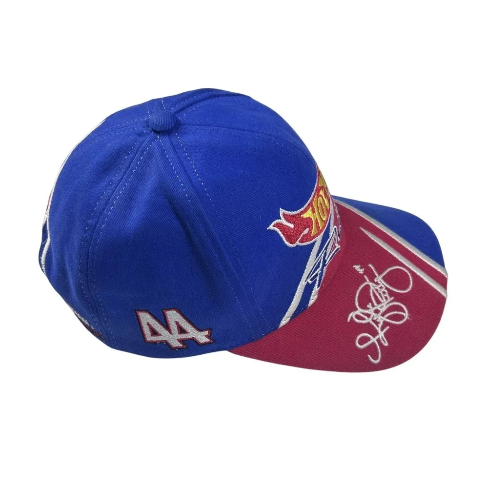 Vintage 1999 Hot Wheels‎ Racing Kyle Petty 44 Snapback Hat CFS Blue Red NASCAR